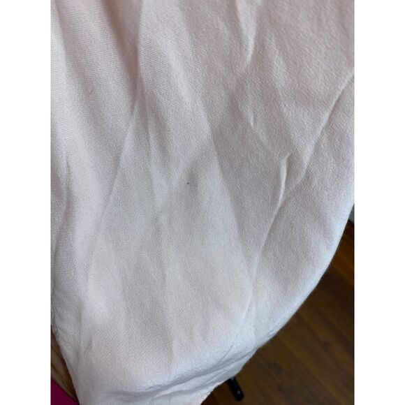 J Jill Salmon Button Front Tunic Blouse Lightweight 3/4 Sleeve Top Sz S (Flaw) - Picture 7 of 7